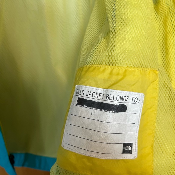 North Face girls large blue woman’s jacket/ raincoat - Picture 6 of 7